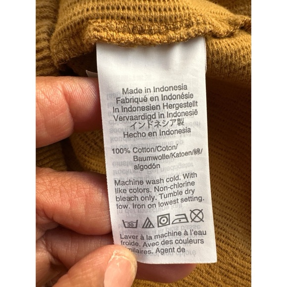 Madewell Texture & Thread dolman sleeve half button up women’s knit top - Picture 11 of 11